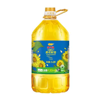 金龙鱼轻年阳光葵花籽油5.43L 49.24元 - 86线报