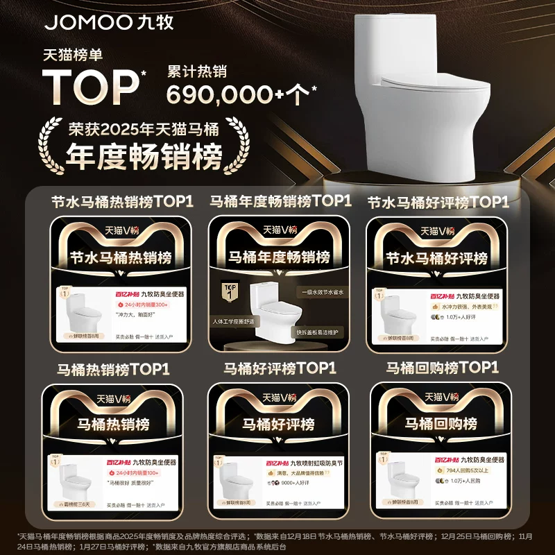 九牧11376-2-2喷射虹吸式抽水马桶 500.24元 - 86线报 九牧11376-2-2喷射虹吸式抽水马桶 500.24元 - 86线报