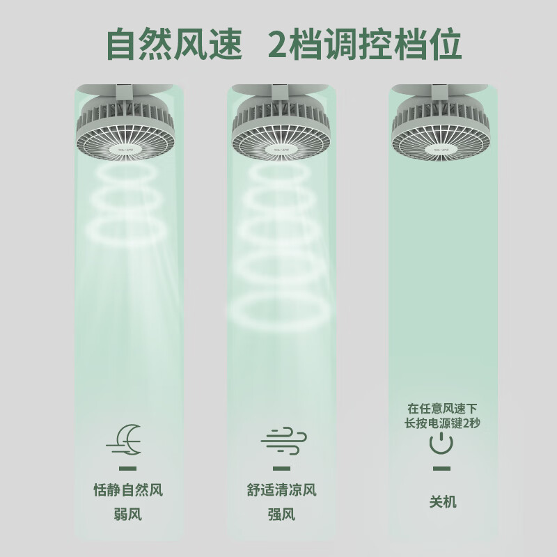 晨光 桌面风扇 迷你usb桌面小风扇 家用卧室办公室轻音桌面电风扇 灰色 - 86线报
