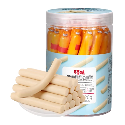 百草味弹弹嫩嫩海鱼肠420g 8.94元 - 线报酷