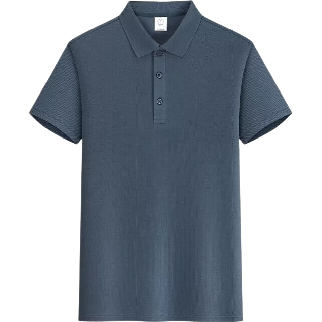 夏季新款男纯色翻领polo衫2566黑色XL 买一送一 13.9元 - 86线报