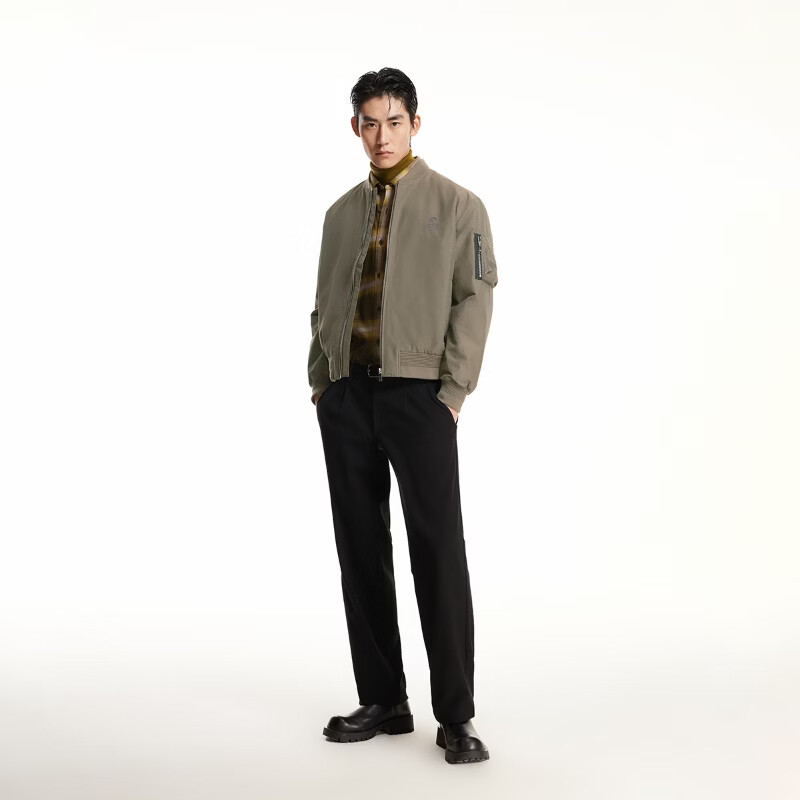 杰克琼斯反季羽绒服棉服飞行员夹克皮衣合计 161.9元 - 86线报