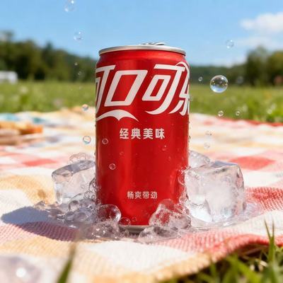 可乐迷你摩登罐200ml×24罐无糖碳酸饮料 24.9元 - 线报酷