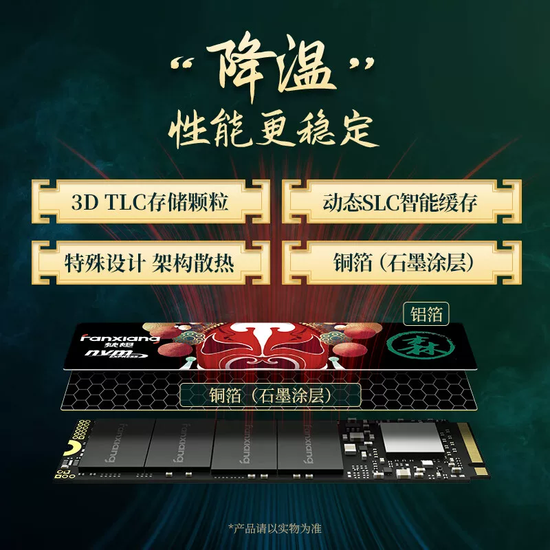 梵想S500PRO M.2固态硬盘1TB SSD高速存储NVMe协议512G笔记本2t 365元 - 86线报 梵想S500PRO M.2固态硬盘1TB SSD高速存储NVMe协议512G笔记本2t 365元 - 86线报