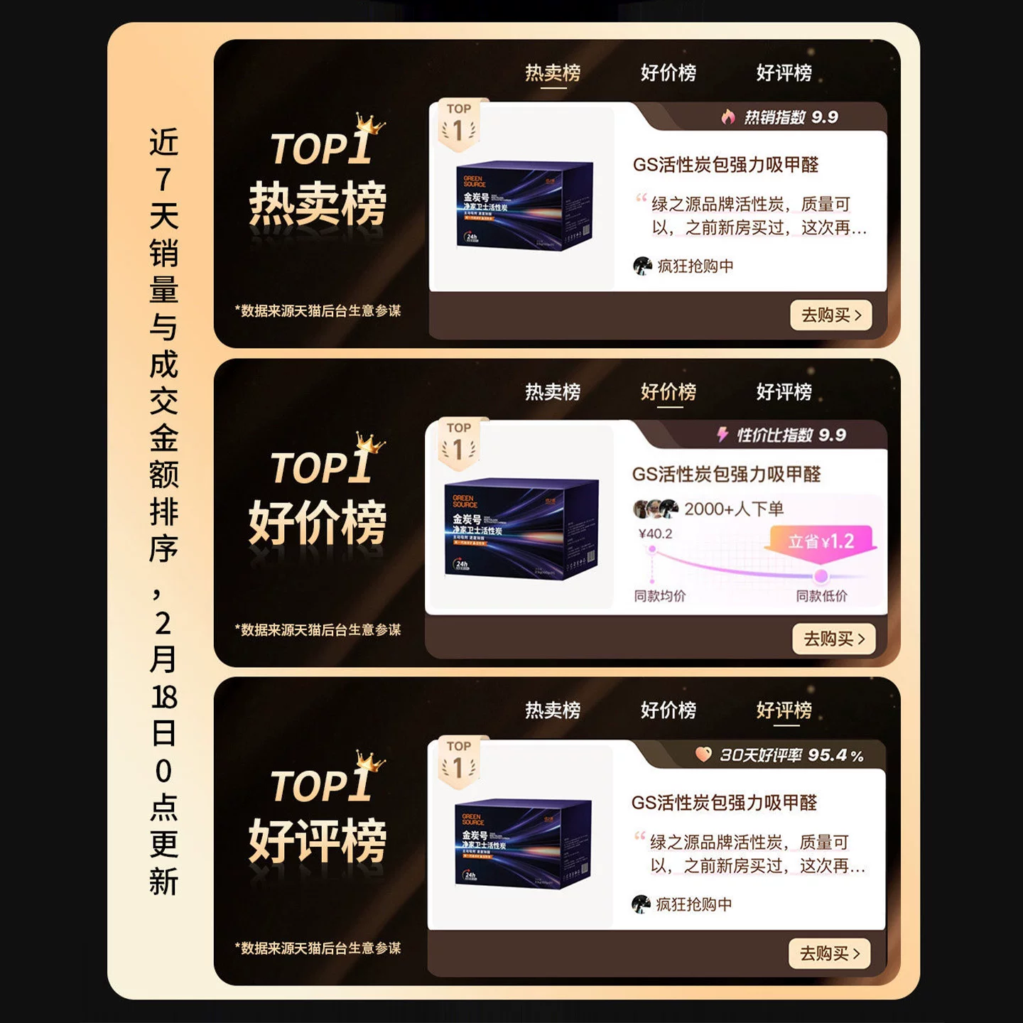 绿之源除甲醛活性炭家用装修除味净化纳米矿晶碳包2.1kg 17.9元 - 86线报 绿之源除甲醛活性炭家用装修除味净化纳米矿晶碳包2.1kg 17.9元 - 86线报