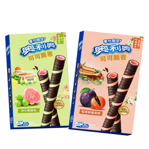 奥利奥可可脆卷芭乐青提味50g 休闲零食 2.7元 图片 1