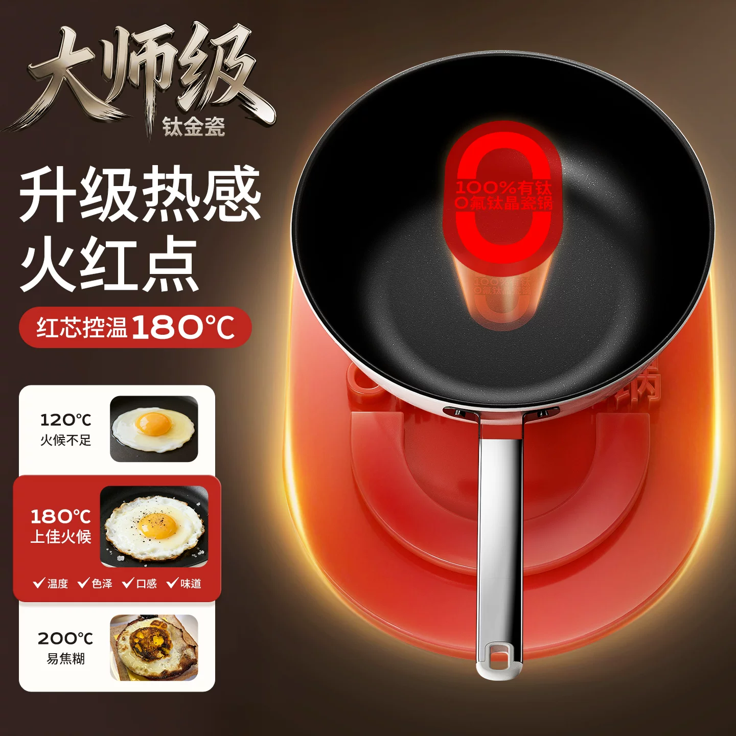 利太太钛瓷耐磨炒锅30cm大师级炒锅 72.34元 - 86线报 利太太钛瓷耐磨炒锅30cm大师级炒锅 72.34元 - 86线报
