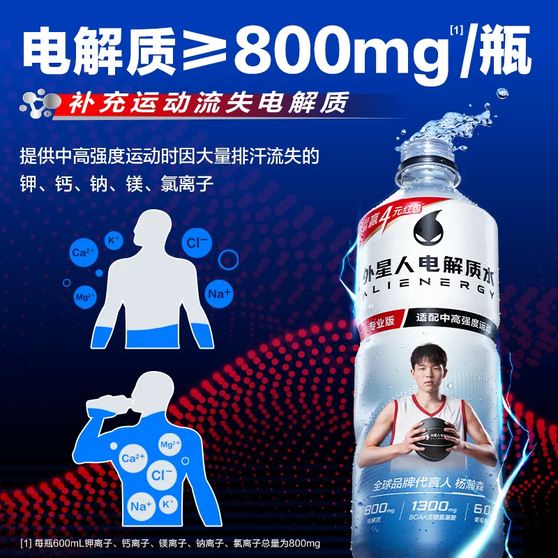alienergy电解质水专业版600mL*15瓶 49.59元 - 86线报