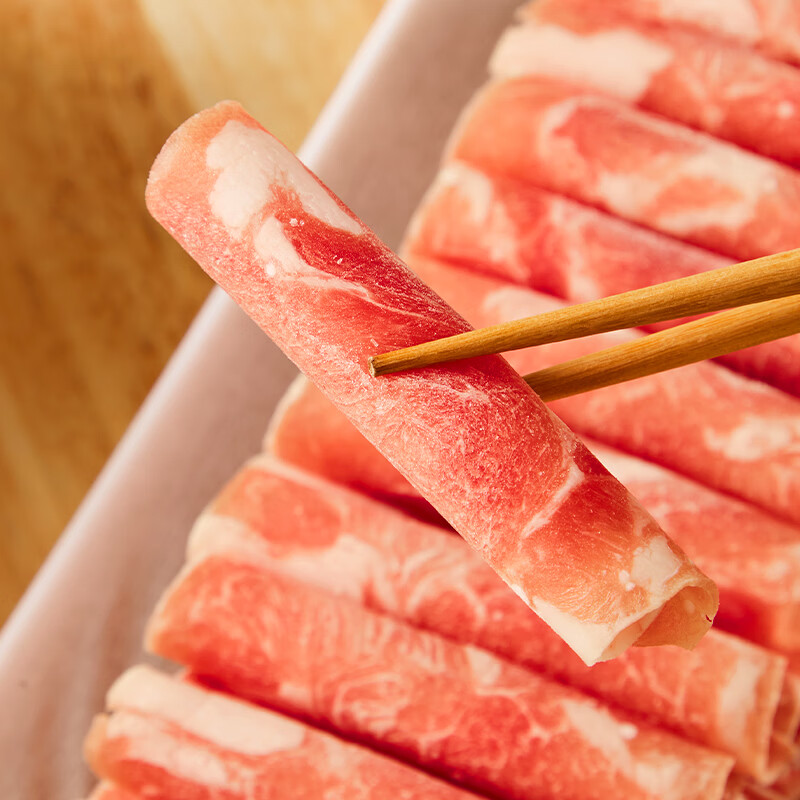 思念牧歌500g牛肉卷涮肉火锅生鲜食材肥羊卷麻辣烫火锅烧烤食材生鲜羊肉卷500g 需买3件 - 86线报
