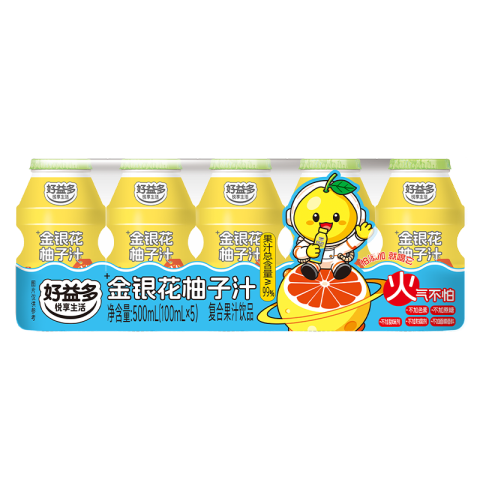 好益多金银花柚子汁儿童饮料5瓶装 5.9元 - 86线报 好益多金银花柚子汁儿童饮料5瓶装 5.9元 - 86线报