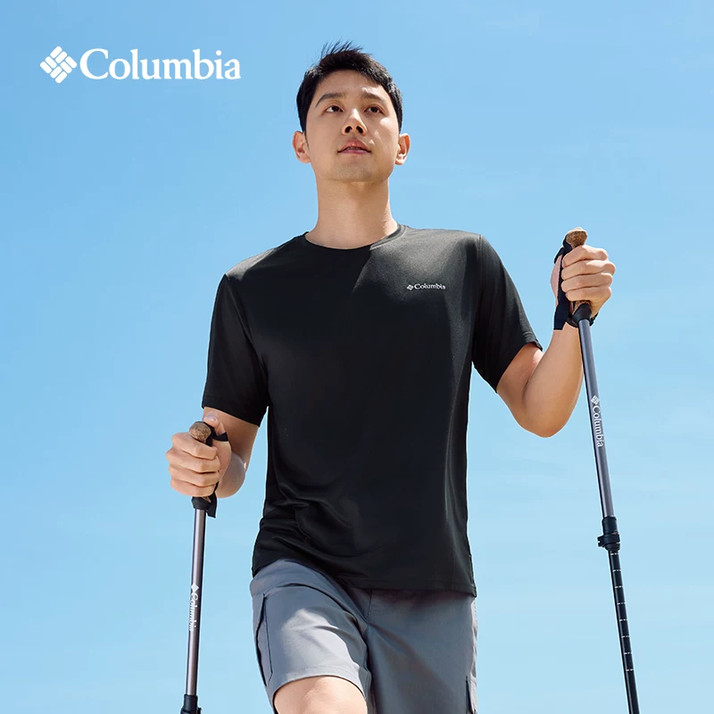 Columbia官旗店户外夏款男女速干运动圆领透气T恤AE1419 119元 - 线报酷