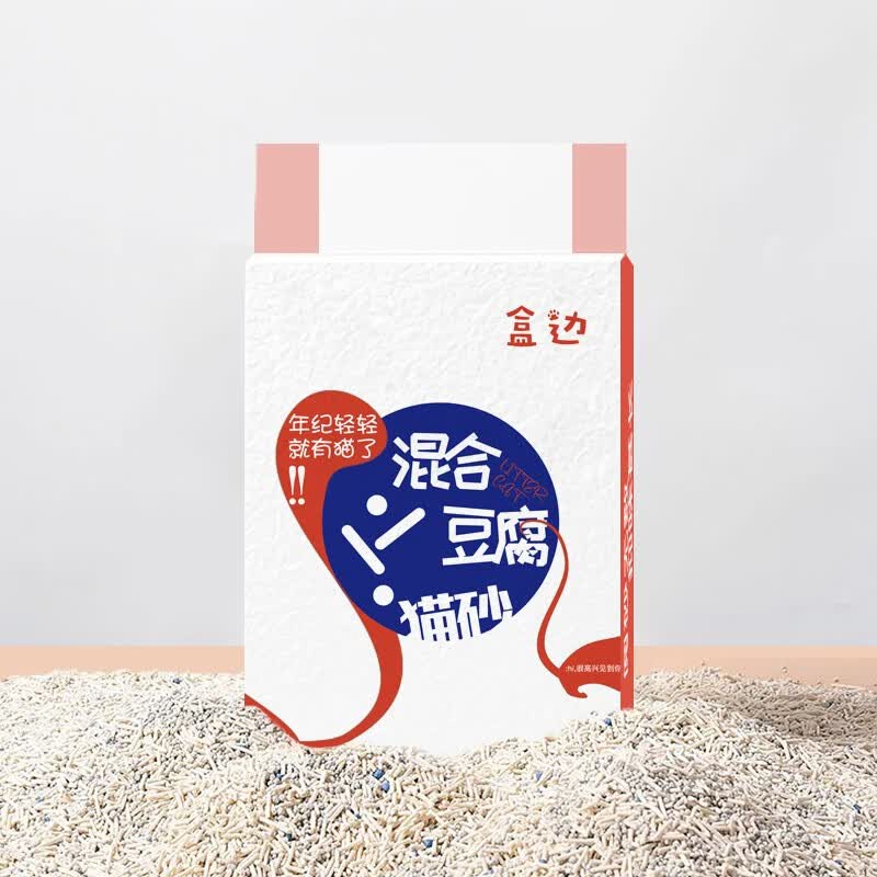 盒边豆腐混合猫砂2kg 9.9元 - 86线报 盒边豆腐混合猫砂2kg 9.9元 - 86线报