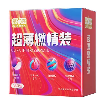 第6感超薄避孕套超滑冰火一体大颗粒36只装 13.12元 - 86线报