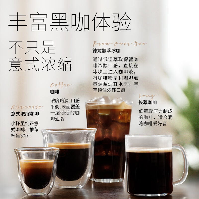 德龙E Plus全自动咖啡机银色 2654.66元 - 线报酷