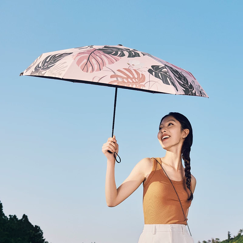 蕉下口袋五折伞防晒伞遮阳伞小巧便携晴雨两用雨伞 81元 - 86线报