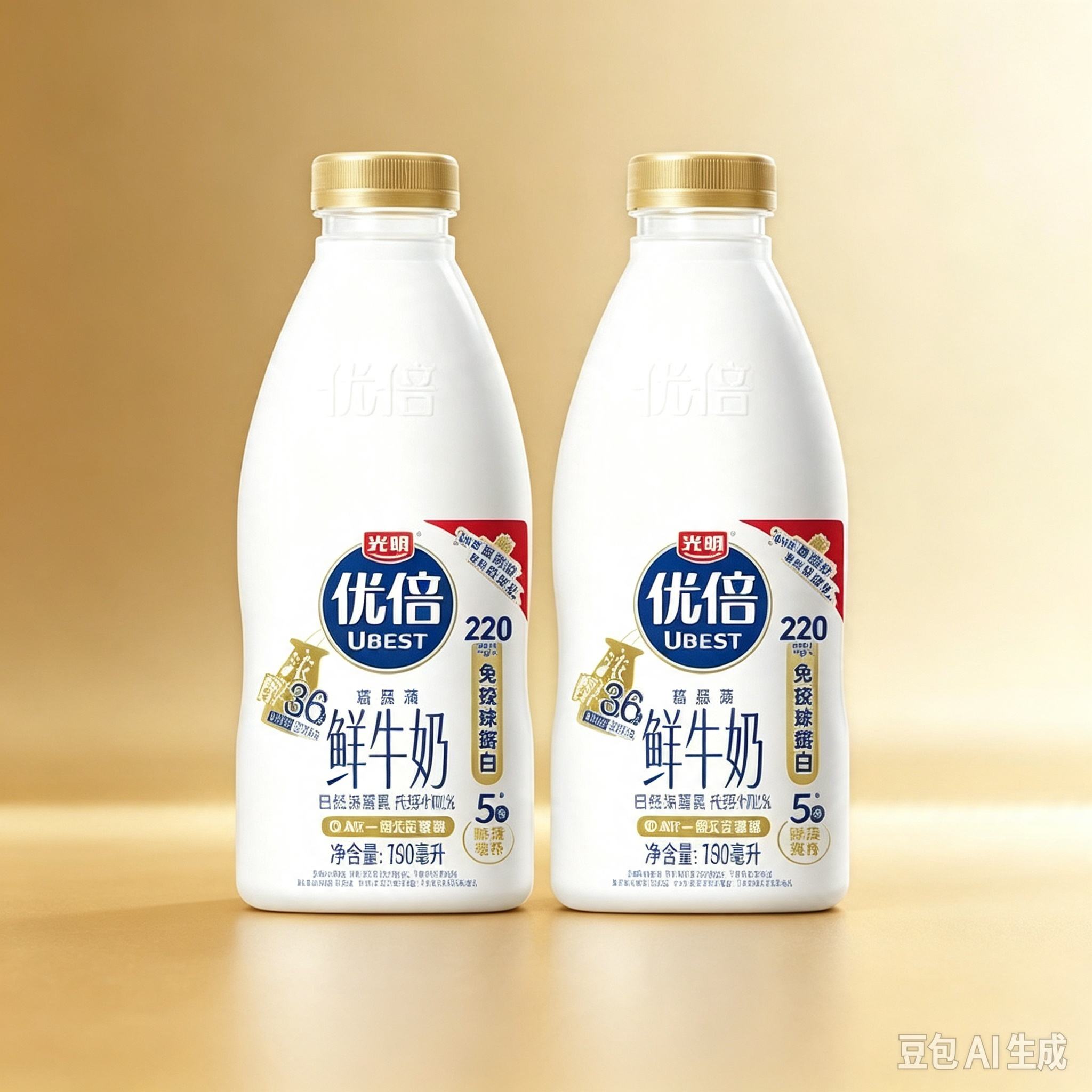 光明优倍浓醇鲜牛奶780ml×2瓶 拍2件 545.11元 - 线报酷