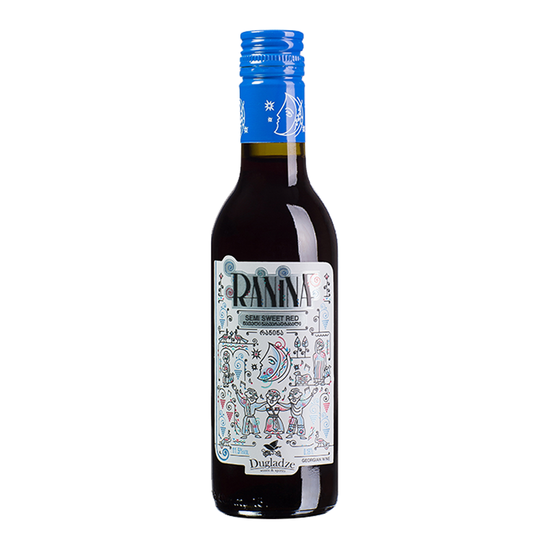 拉尼娜小矮人半甜红葡萄酒微醺187ml 12.9元 - 86线报