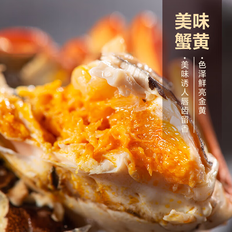 渔家师傅漁家师傅大闸蟹全母4.0-4.3两6只 162.1元 - 线报酷