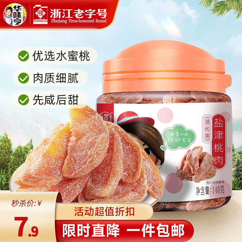 华味亨蜜饯140g/罐 2.8元 - 线报酷 华味亨蜜饯140g/罐 2.8元 - 线报酷