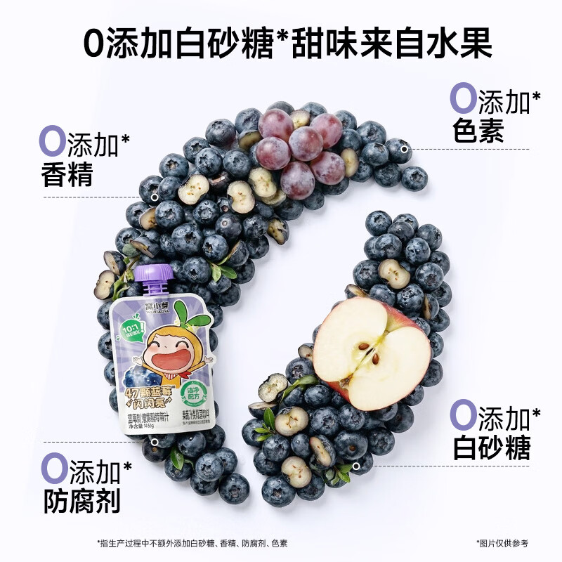 窝小芽蓝莓叶黄素酯养养汁100ml任选10件 2元 - 86线报