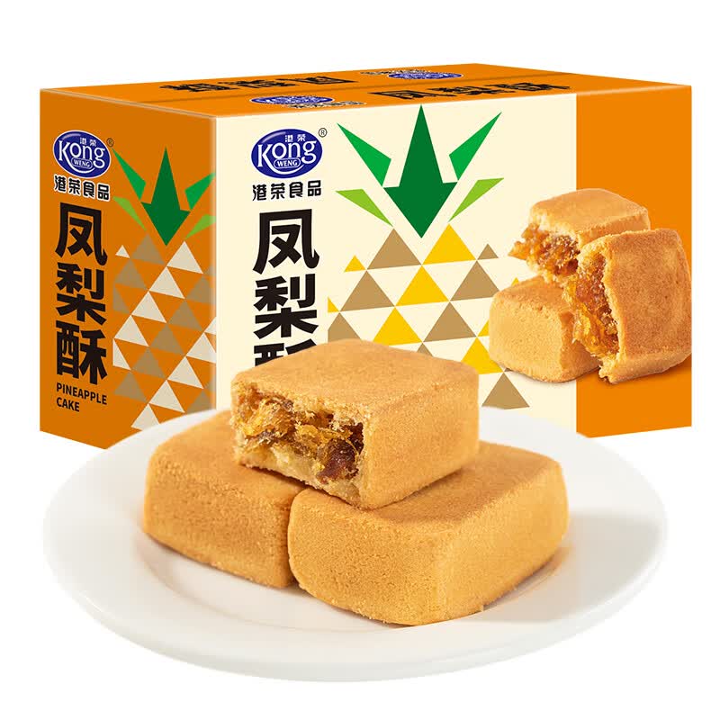港荣凤梨酥360g 14.9元 - 86线报 港荣凤梨酥360g 14.9元 - 86线报