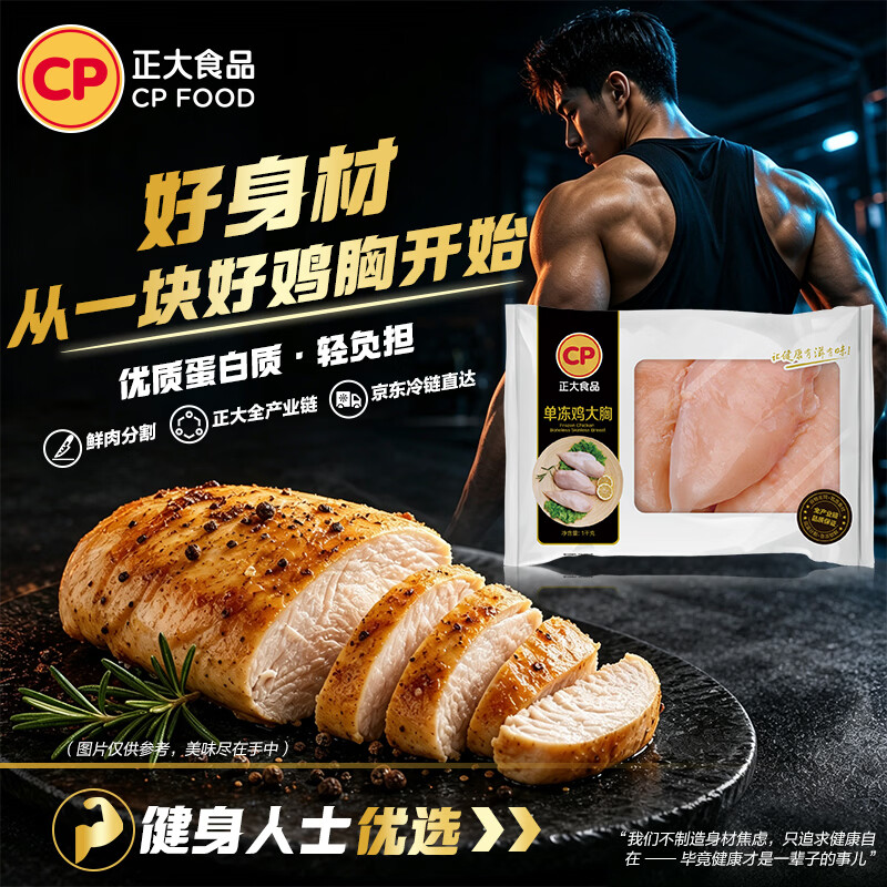 正大食品鸡大胸1kg 12.97元 - 86线报 正大食品鸡大胸1kg 12.97元 - 86线报