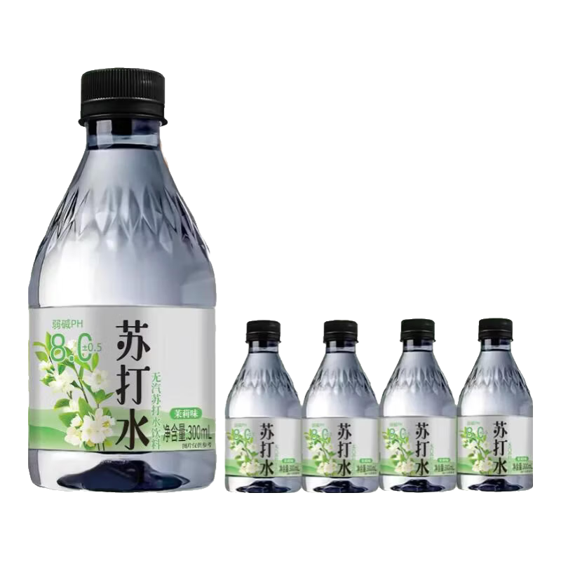 苏打水茉莉味300ml×12瓶无糖0脂0卡弱碱性 8.9元 - 86线报
