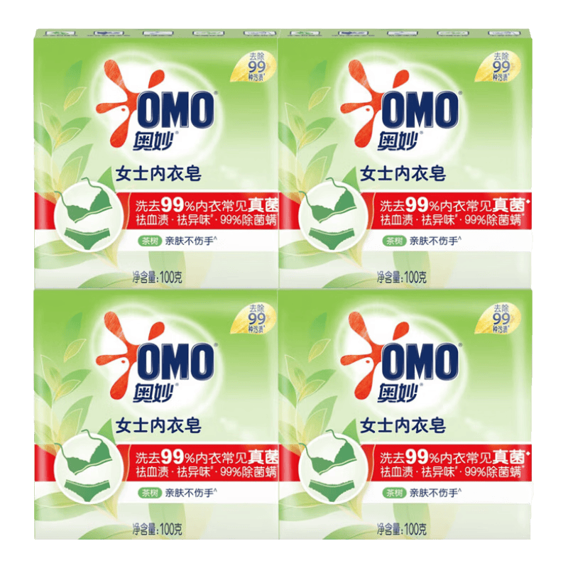 奥妙女士内衣皂100g×4块 6.9元 - 86线报 奥妙女士内衣皂100g×4块 6.9元 - 86线报