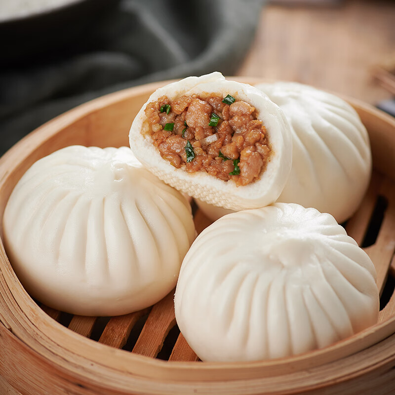 包道鲜肉小笼包奶黄包冷冻速食包点儿童早餐半成品面点浓香肉包420g/袋*6个装 24元 - 86线报 包道鲜肉小笼包奶黄包冷冻速食包点儿童早餐半成品面点浓香肉包420g/袋*6个装 24元 - 86线报