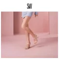 限移动端：STUART WEITZMAN SW GOLDIE 75 BLOCK SANDAL 粗高跟一字带凉鞋女 1937.82元 图片 1