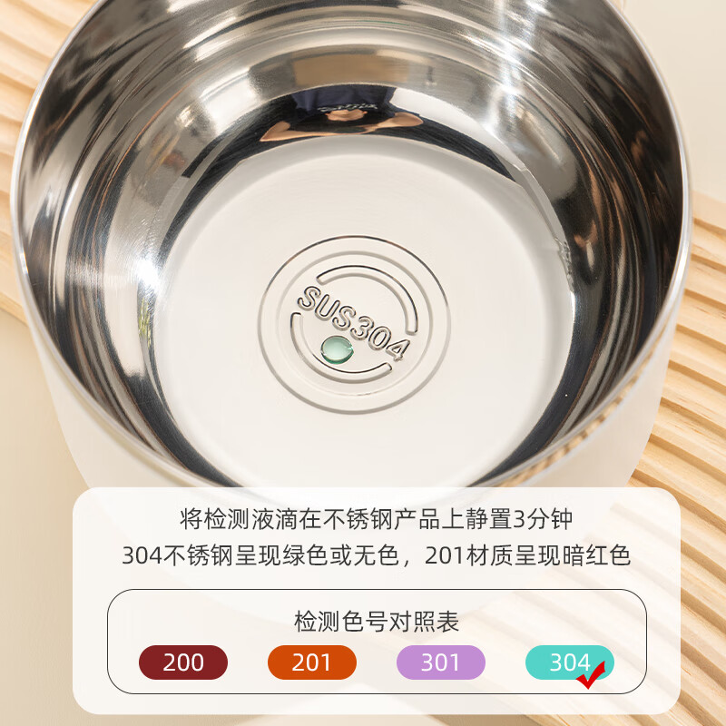GRASEY304不锈钢餐具套装3件碗+筷子+勺子 27.95元 - 线报酷 GRASEY304不锈钢餐具套装3件碗+筷子+勺子 27.95元 - 线报酷