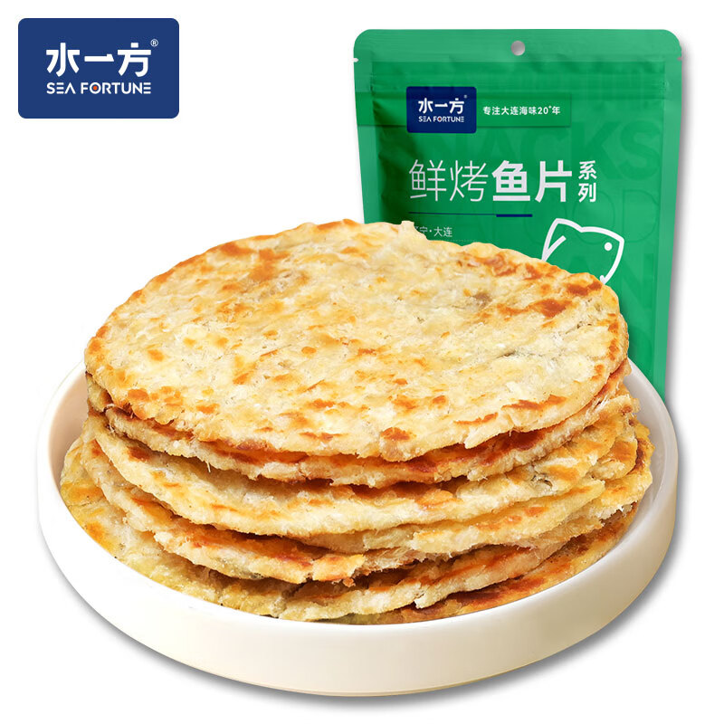水一方现烤鱼片先生鱼片50g*6袋 5.67元 - 86线报