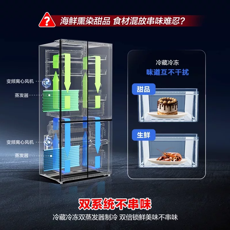 容声BCD-506WD11FP双系统双循环风冷无霜冰箱 1763.75元 - 86线报