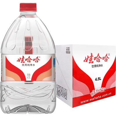 娃哈哈饮用纯净水5.5L×4桶箱装 29.78元 - 86线报
