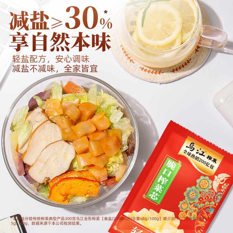 乌江小脆口榨菜萝卜组合22g*20袋 9.9元 - 86线报
