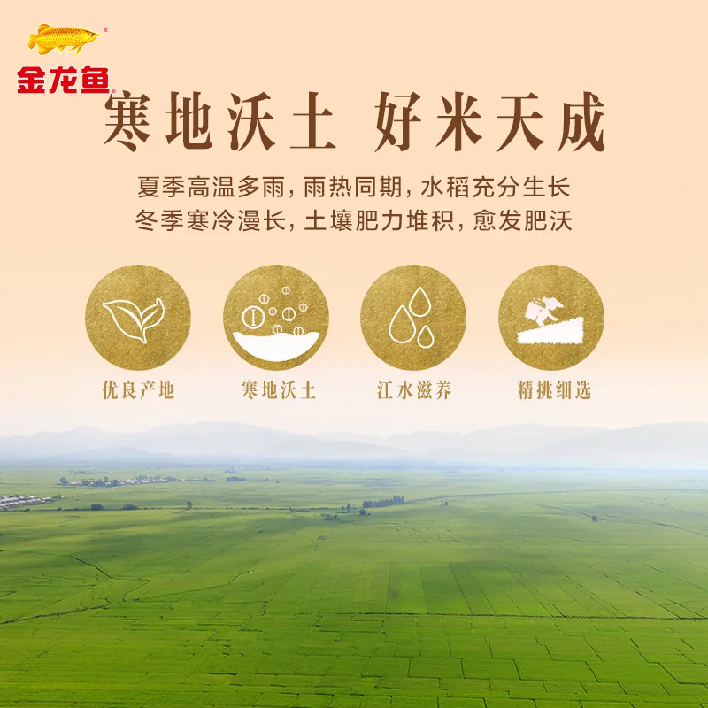 金龙鱼寒地东北大米5kg*4袋 90.02元 - 线报酷
