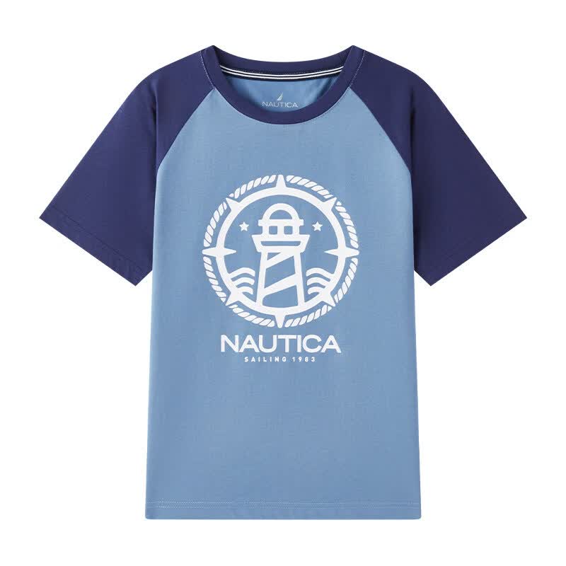 NAUTICA美式儿童索罗娜原纱凉感短袖T恤 69元 - 86线报