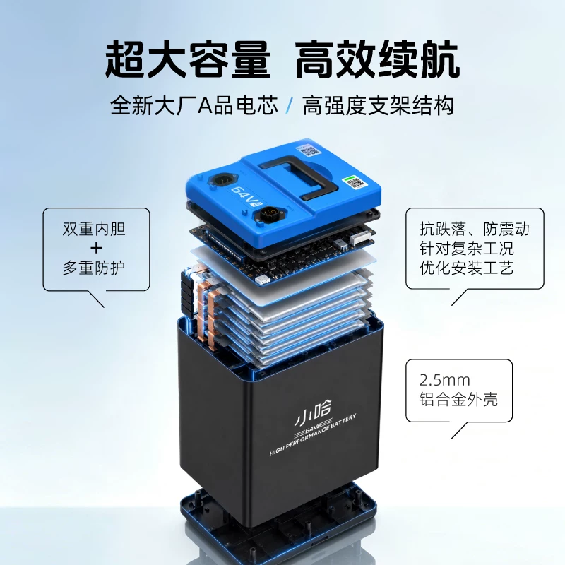 小哈60V45AH磷酸铁锂电动车锂电池 2150元 - 线报酷