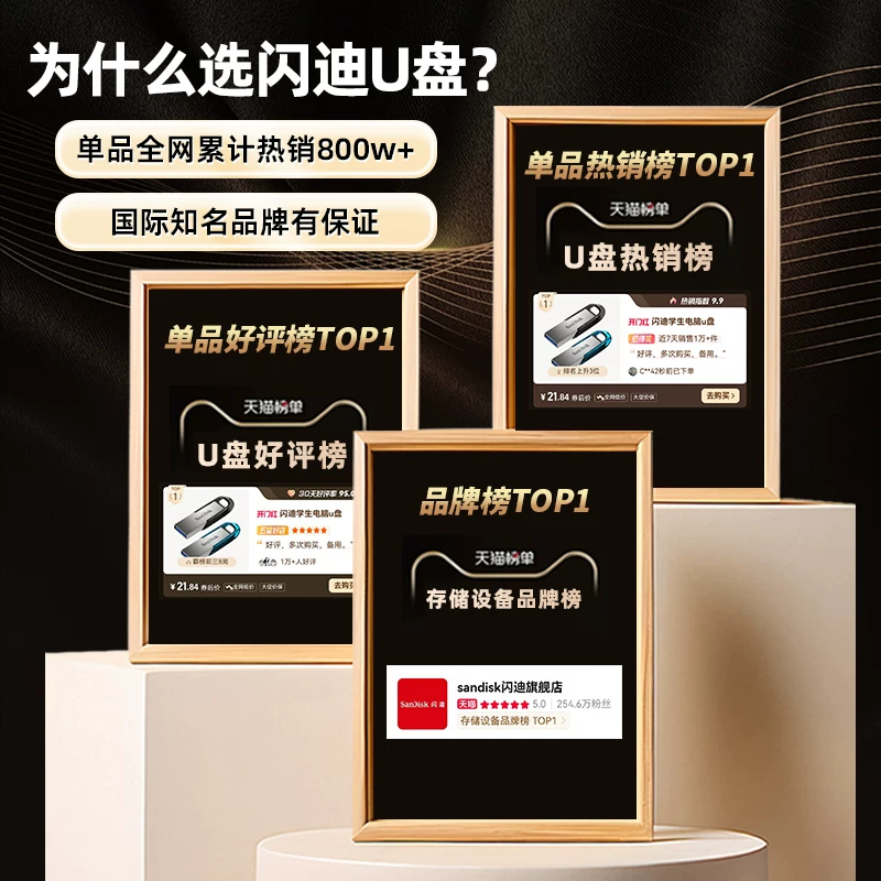 闪迪性价比加密U盘64GB 27.9元 - 86线报 闪迪性价比加密U盘64GB 27.9元 - 86线报