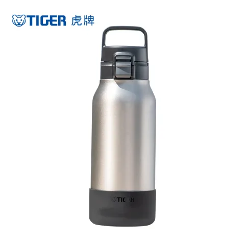 TIGER 虎牌 不锈钢真空保温保冷杯大容量户外运动水杯 MTA-B100 1000ml 不锈钢 106.7元 图片 2