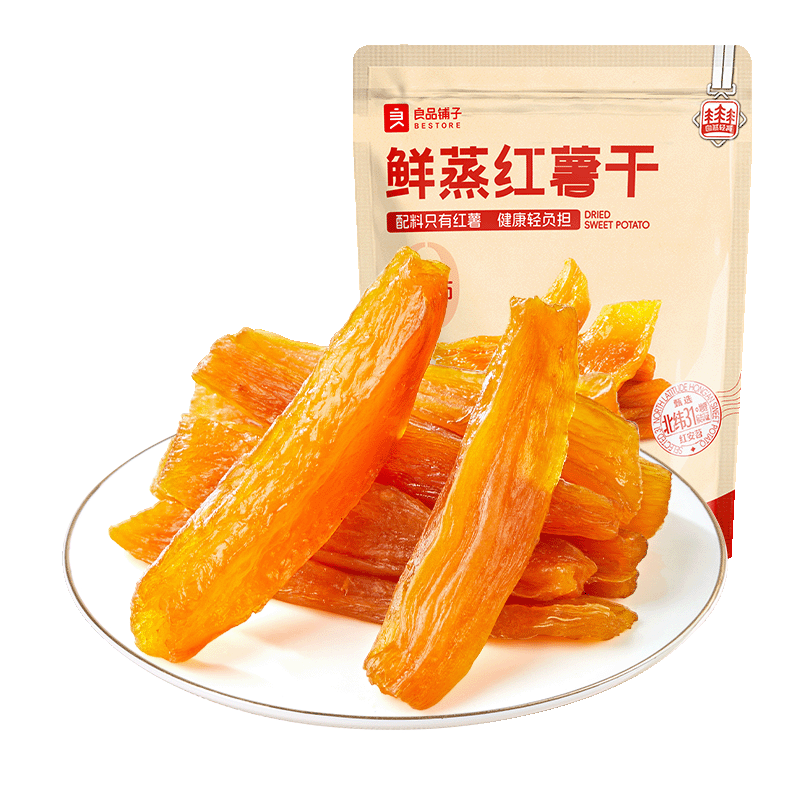 良品铺子原蒸红薯干500g独立包装 10.9元 - 86线报