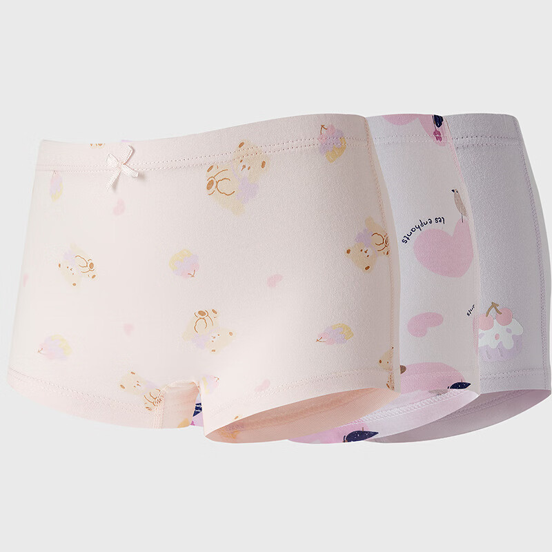 丽婴房 儿童100%棉内裤 裆底10A抗菌 3条 *2组 26.5元 需买2件 - 86线报