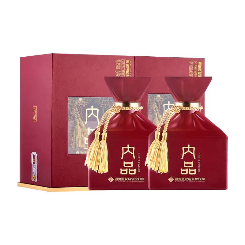 酒鬼酒52度内品酒500ml*2瓶馥郁香型白酒含礼袋 235元 - 86线报