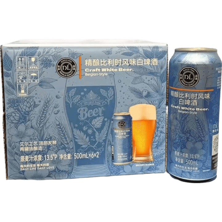 胖东来精酿小麦啤酒比利时白啤500ml×12瓶 57.8元 - 86线报 胖东来精酿小麦啤酒比利时白啤500ml×12瓶 57.8元 - 86线报