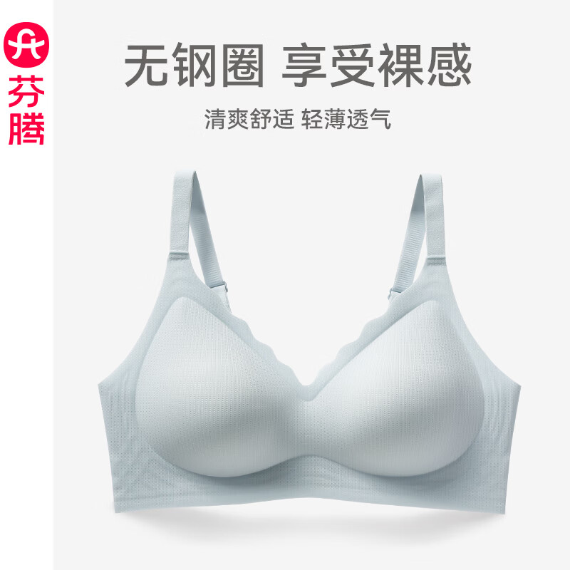 芬腾小冰皮大显小聚拢内衣光面无钢圈收副乳文胸 34.95元 - 86线报