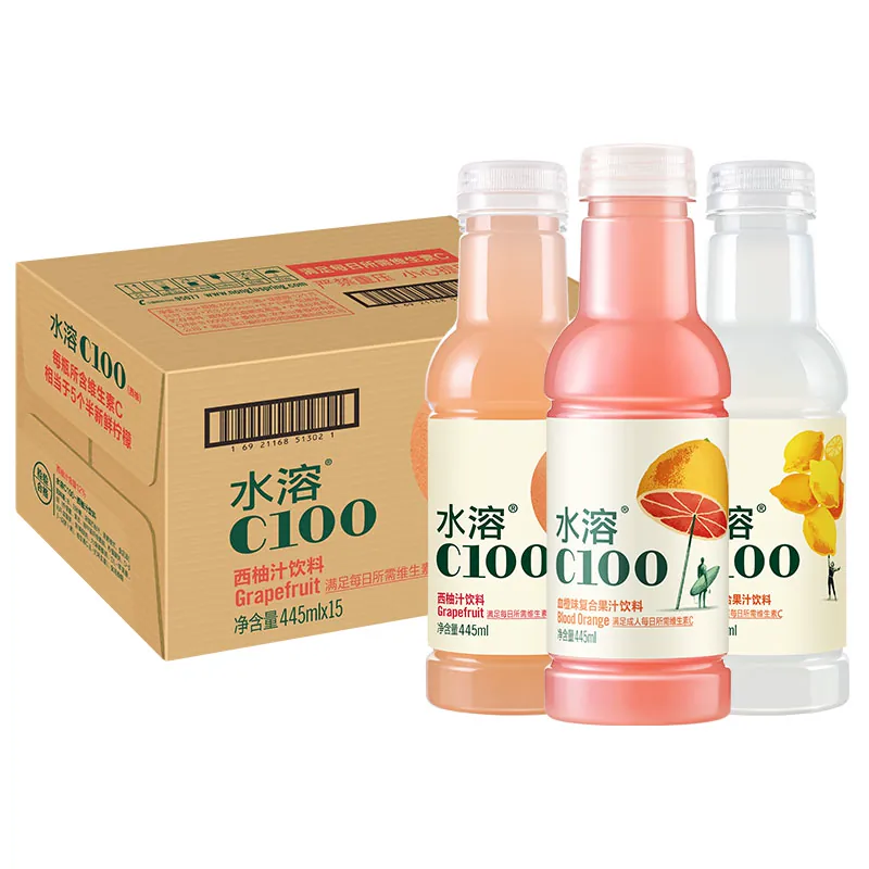 农夫山泉水溶C100柠檬味复合果汁饮料 11.1元 - 86线报