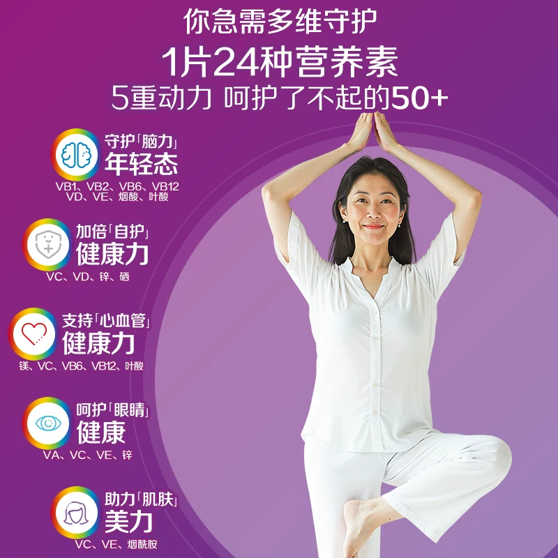善存中老年女性复合维生素275粒 87.08元 - 线报酷
