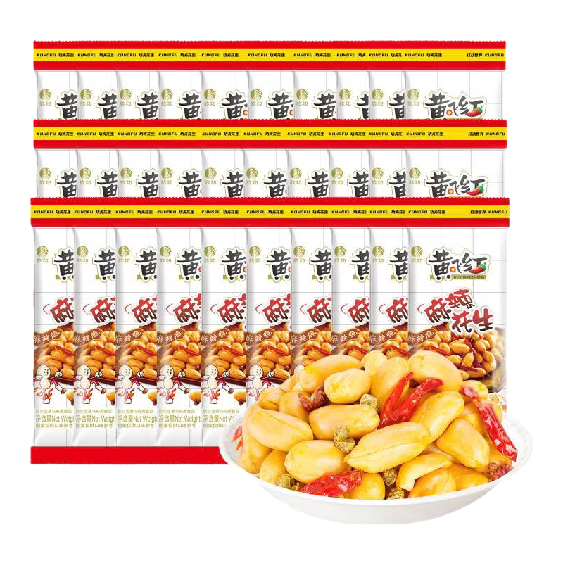 黄飞红麻辣花生米42g/袋25*30袋 29.9元 - 线报酷