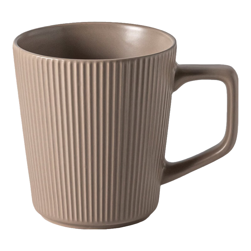闻吾坊 条纹马克杯 500ML A级陶瓷咖啡杯 3.8元 实付3.8元 - 86线报