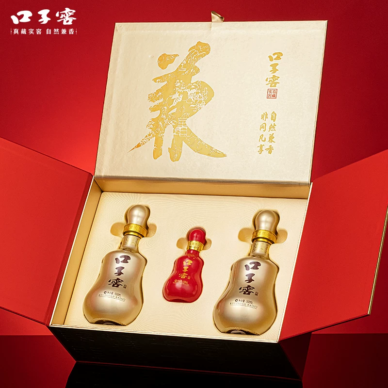 口子窖十年型50度兼香型白酒550ml*2瓶+100ml*1瓶 403.60元 - 86线报